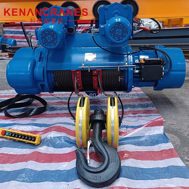 Električno dvigalo za portalni žerjav