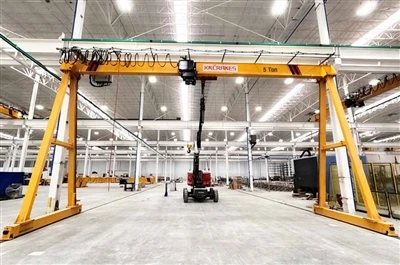 Evropski enogredni portalni žerjavni projekt za Burundi Steel