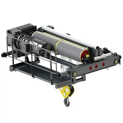 Voziček z nadzemnim žerjavom